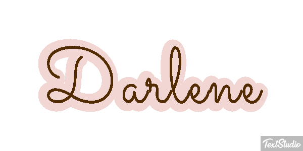 Darlene Text effect