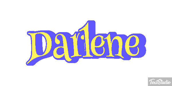 Darlene Text effect