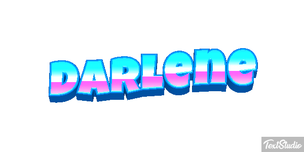 Darlene Text effect