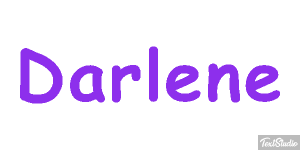 Darlene Text effect
