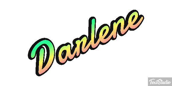 Darlene Text effect