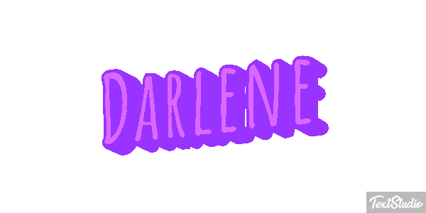 Darlene Text effect