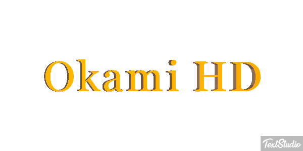 Okami HD Effetto testo