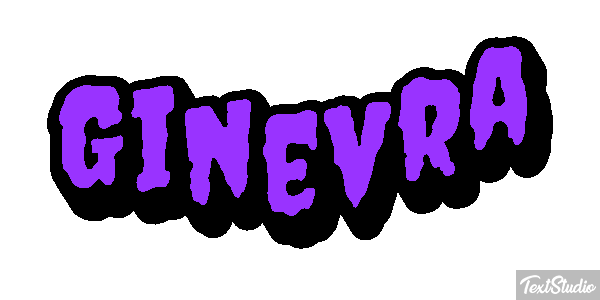 Ginevra Text effect