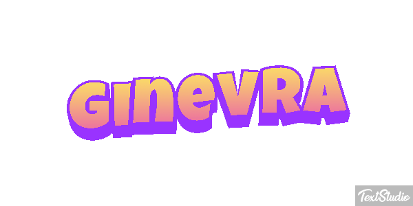 Ginevra Text effect