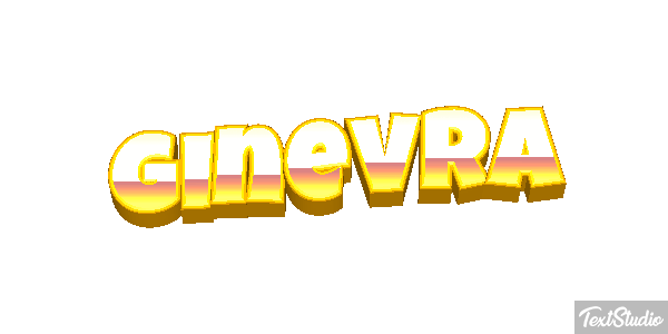 Ginevra Text effect