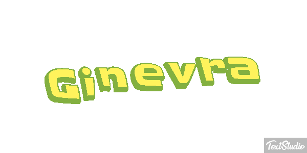 Ginevra Text effect