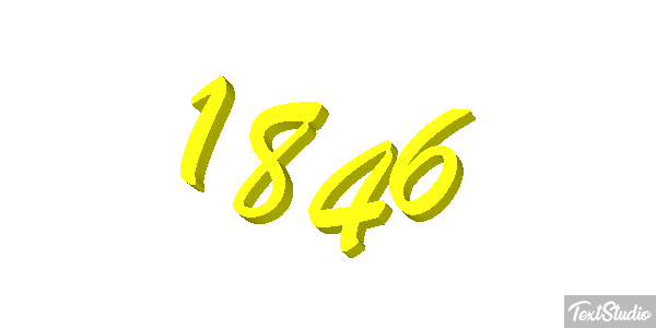 1846 Text effect