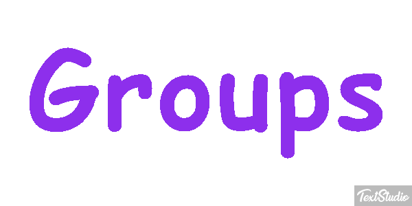 Groups Metin efekti