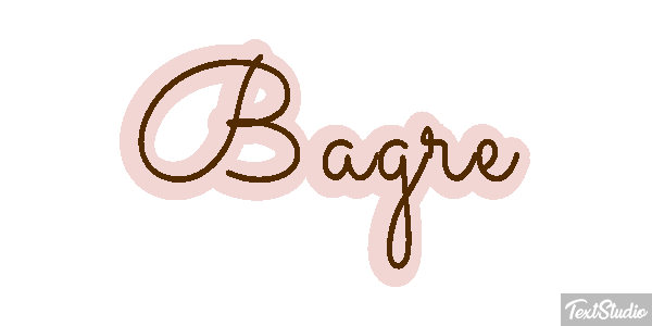 Bagre テキスト効果