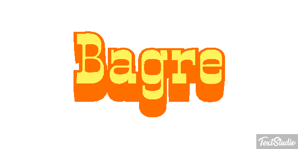 Bagre テキスト効果