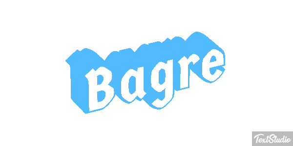 Bagre テキスト効果