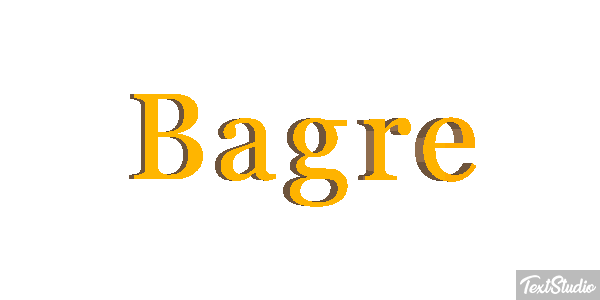 Bagre テキスト効果