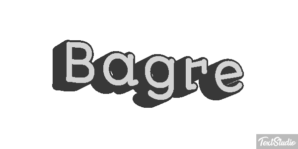 Bagre テキスト効果