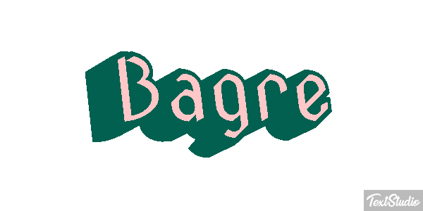Bagre テキスト効果