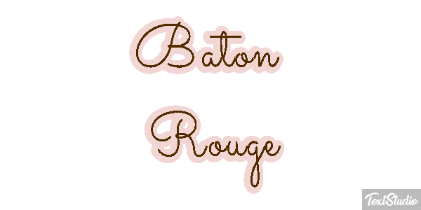 Baton Rouge Efekt tekstowy