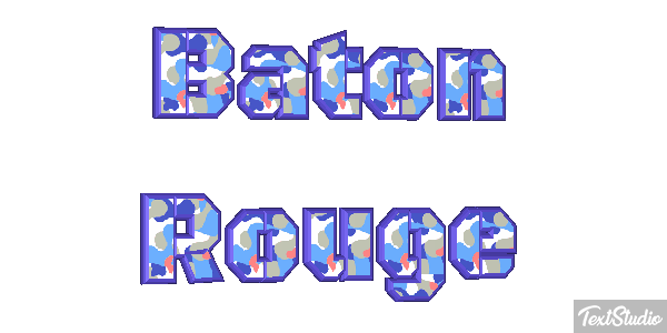 Baton Rouge Efekt tekstowy