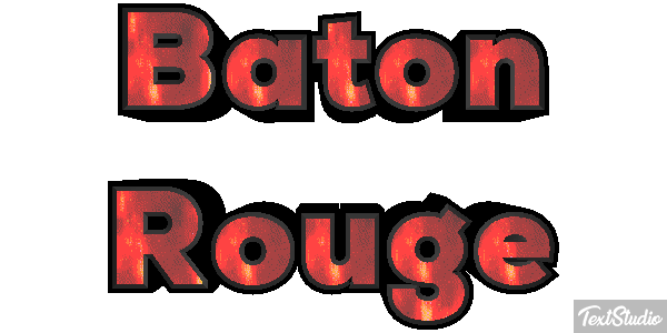 Baton Rouge Efekt tekstowy
