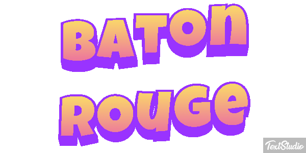 Baton Rouge Efekt tekstowy
