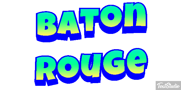 Baton Rouge Efekt tekstowy