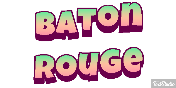 Baton Rouge Efekt tekstowy