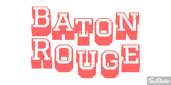 Baton Rouge Efekt tekstowy