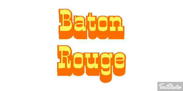 Baton Rouge Efekt tekstowy