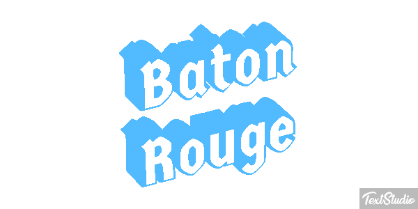 Baton Rouge Efekt tekstowy