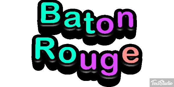Baton Rouge Efekt tekstowy