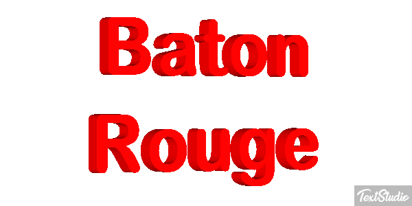 Baton Rouge Efekt tekstowy
