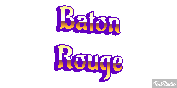 Baton Rouge Efekt tekstowy
