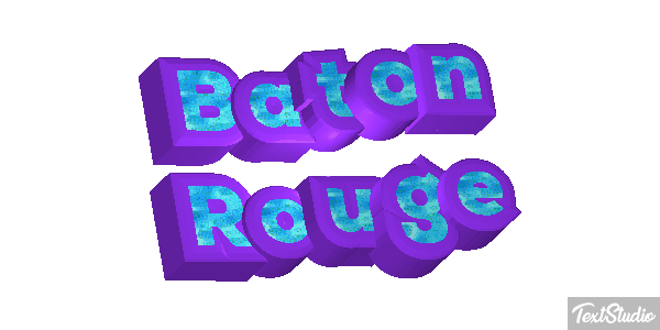Baton Rouge Efekt tekstowy