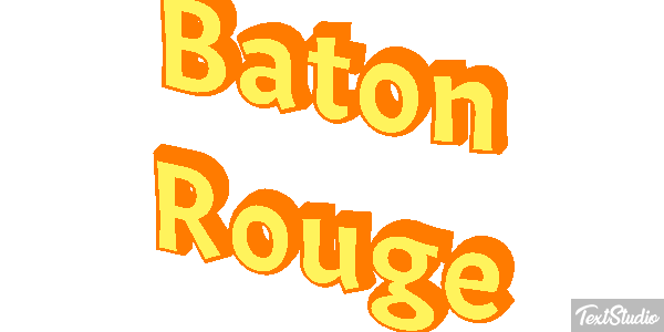 Baton Rouge Efekt tekstowy