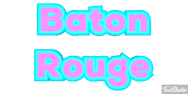 Baton Rouge Efekt tekstowy