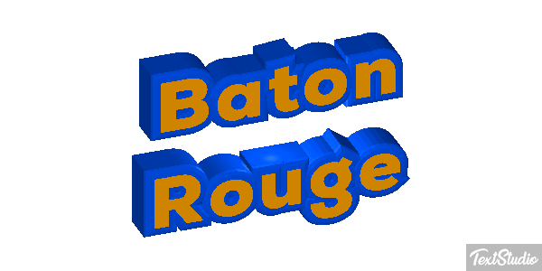 Baton Rouge Efekt tekstowy