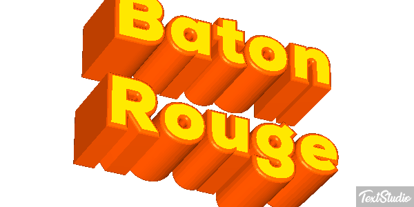 Baton Rouge Efekt tekstowy