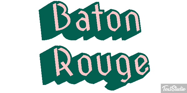 Baton Rouge Efekt tekstowy