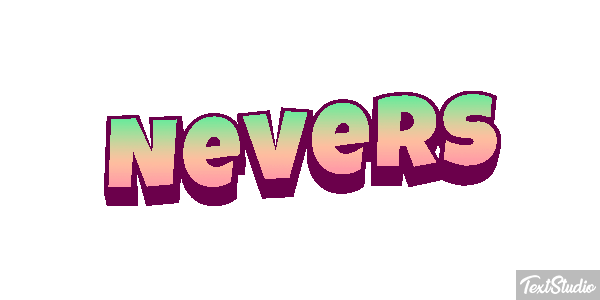 Nevers Text effect