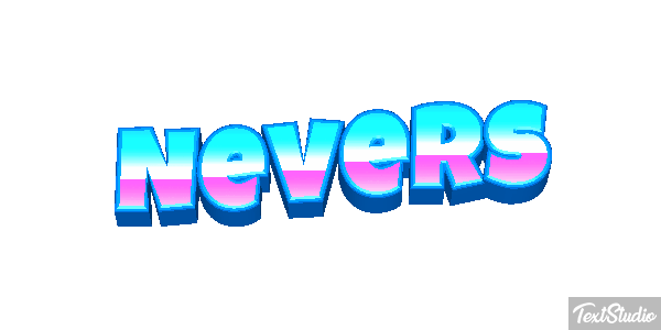 Nevers Text effect