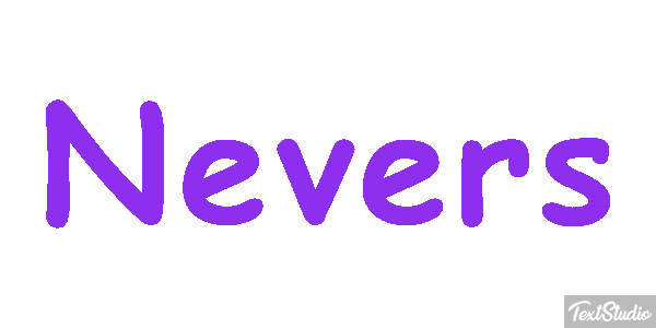 Nevers Text effect