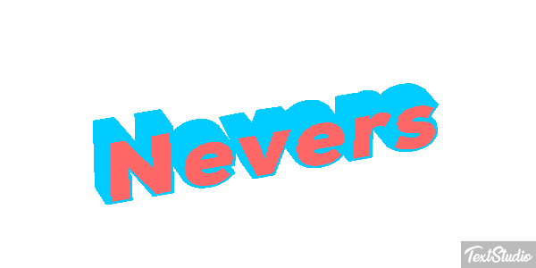 Nevers Text effect
