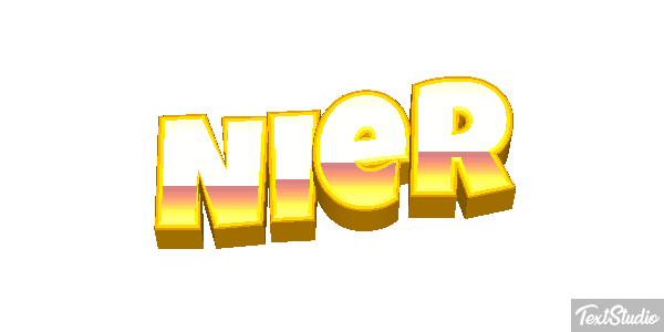 NieR Efekt tekstowy