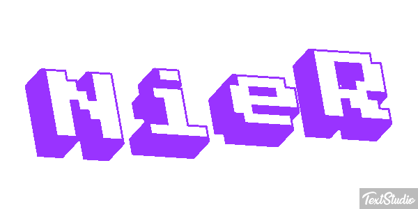 NieR Efekt tekstowy