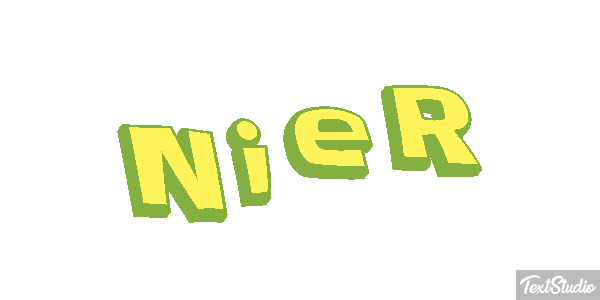 NieR Efekt tekstowy