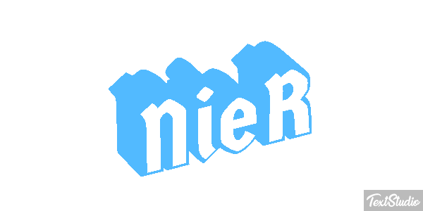 NieR Efekt tekstowy