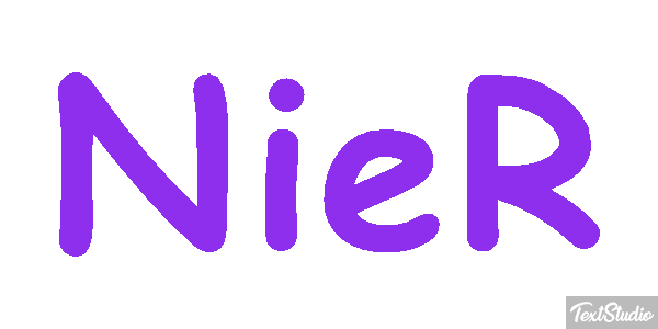 NieR Efekt tekstowy