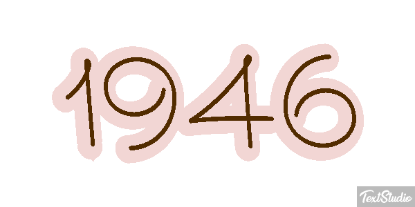 1946 Texteffekt