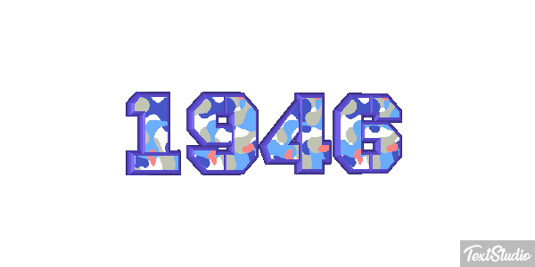 1946 Texteffekt