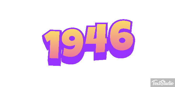 1946 Texteffekt