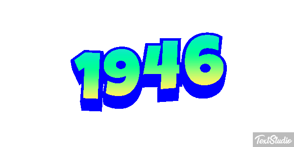 1946 Texteffekt